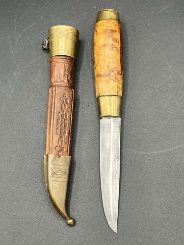 Puukko finnenmesser antik - finnenmesser,