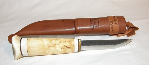 Handgefertigtes finnenmesser - handgefertigtes,